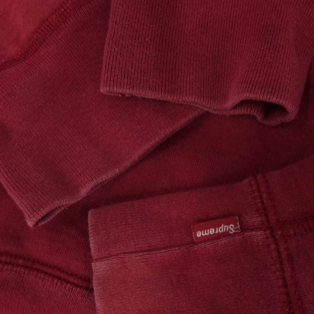 Supreme シュプリーム 17AW AKIRA Patches Hooded Sweatshirt アキラパッチワークプルオーバーパーカー レッド系 S【中古】
