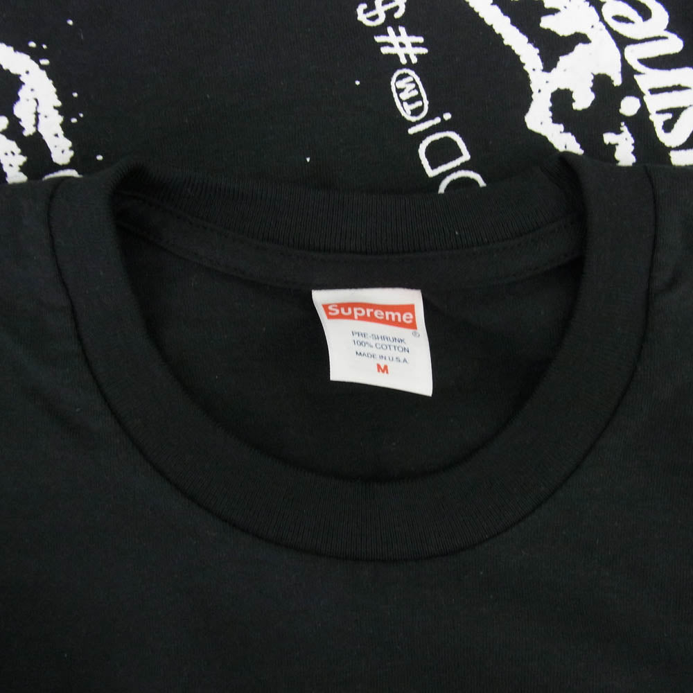 Supreme シュプリーム 23SS Body Snatchers Tee ボディ スナッチャーズ 半袖 Tシャツ ブラック系 M【中古】