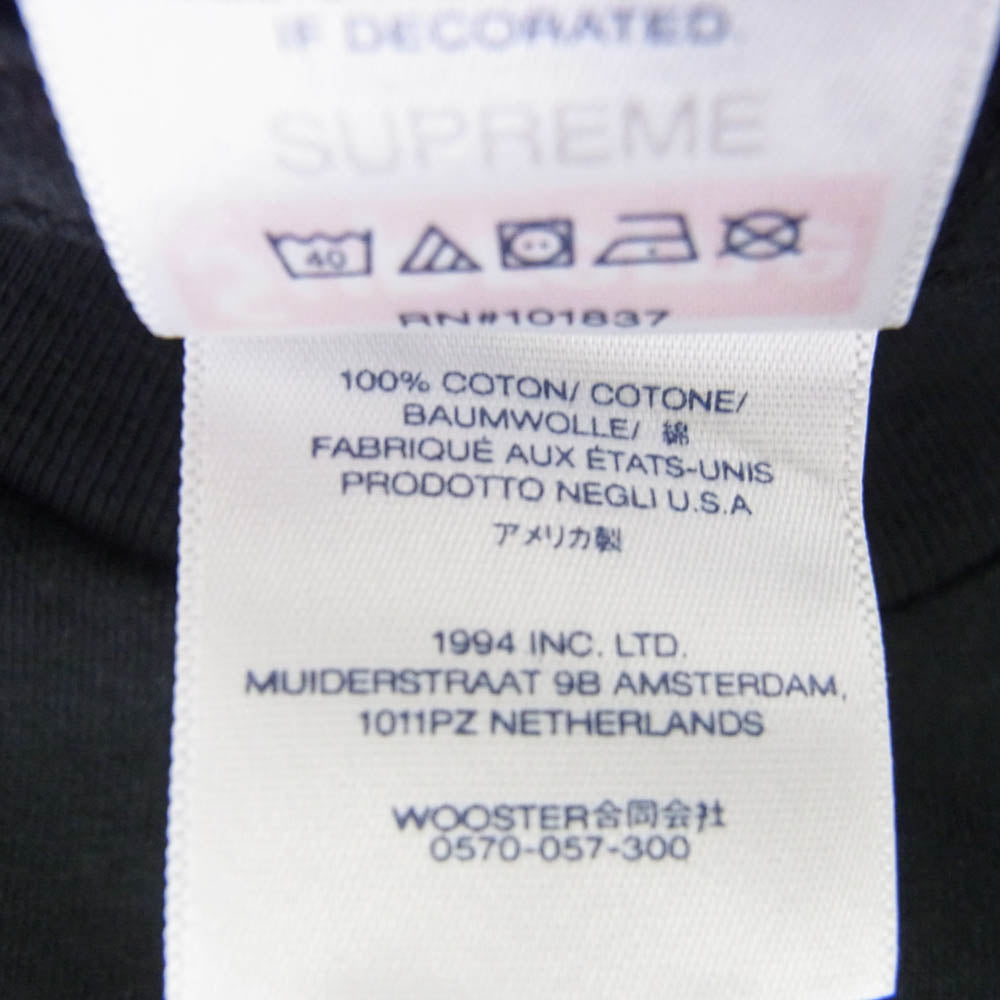 Supreme シュプリーム 23SS Body Snatchers Tee ボディ スナッチャーズ 半袖 Tシャツ ブラック系 M【中古】