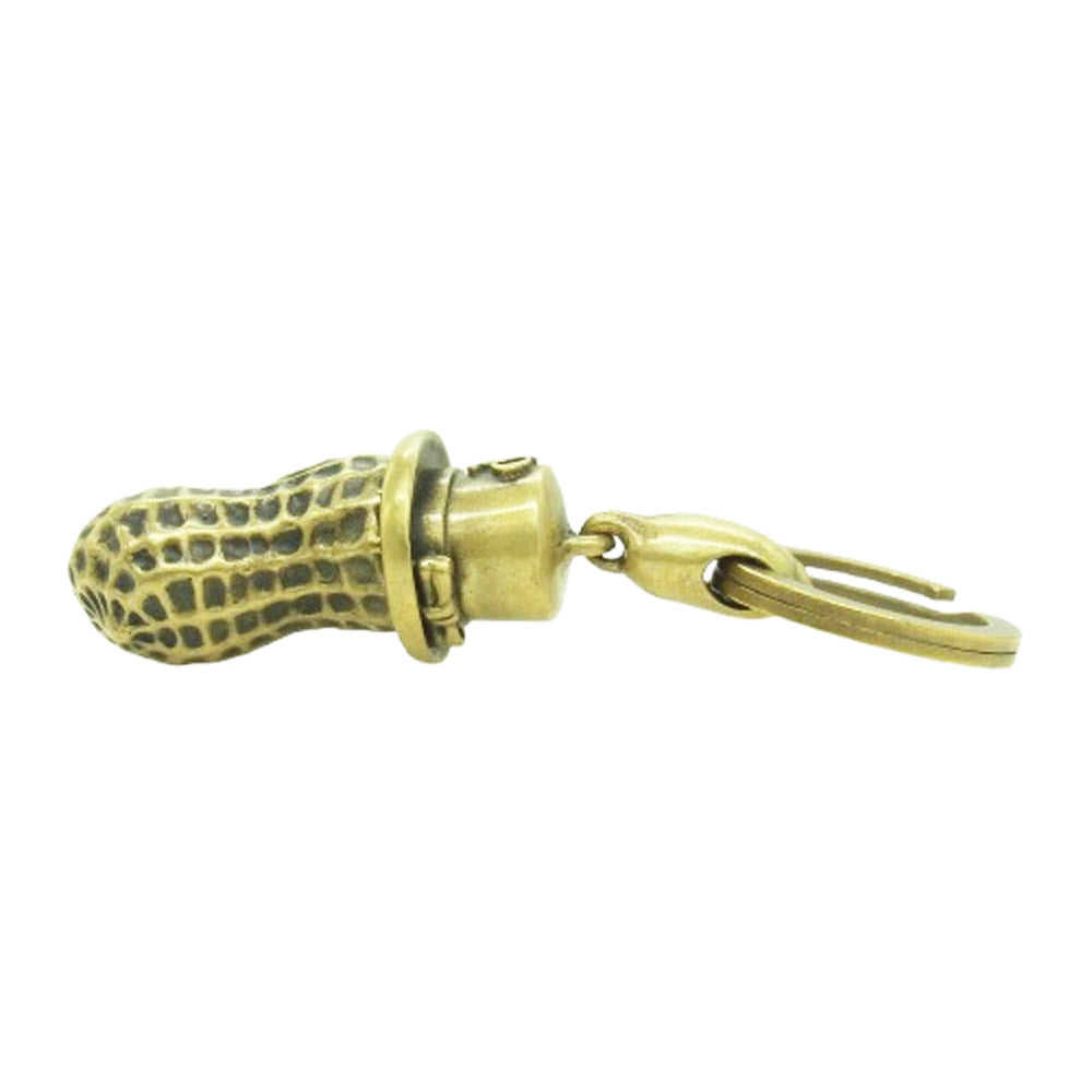 ピーナッツカンパニー YACHIMATA BERO Peanuts Key Holder ヤチマタベロ ピーナッツ キーホルダー ゴールド系【中古】
