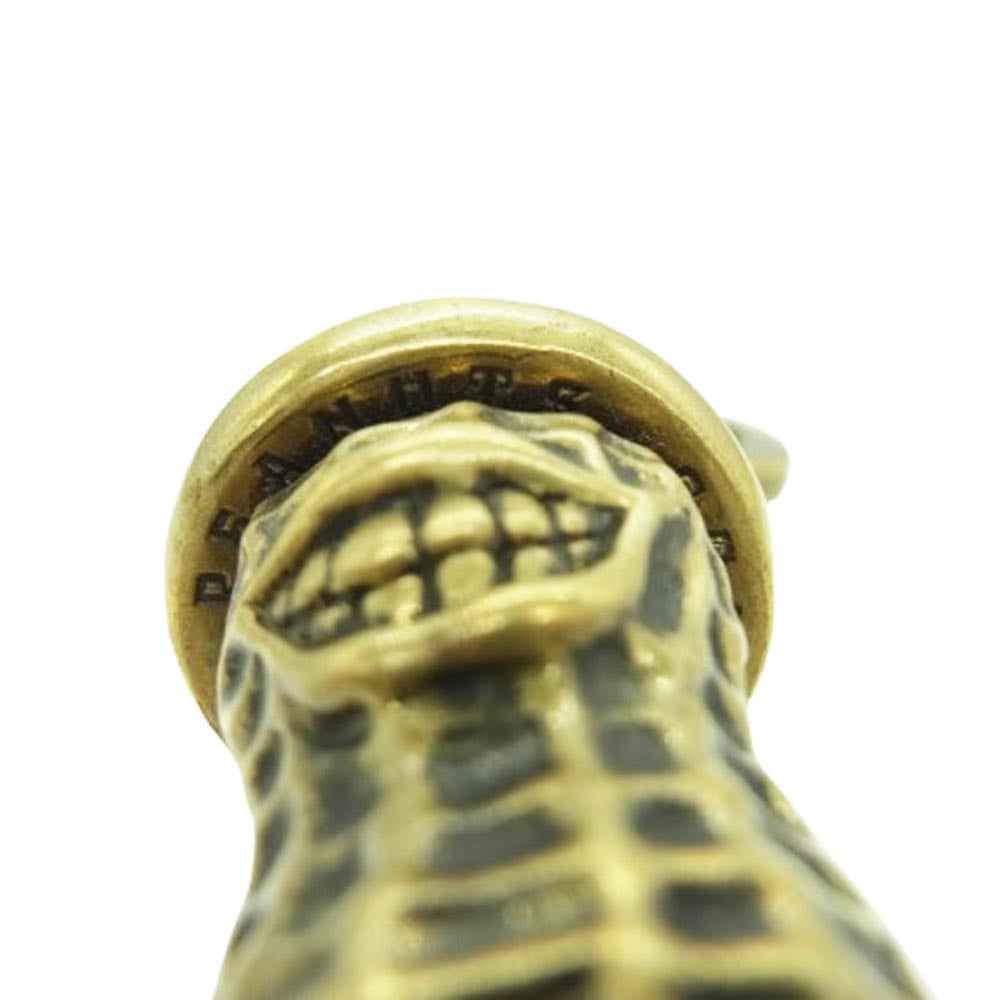 ピーナッツカンパニー YACHIMATA BERO Peanuts Key Holder ヤチマタベロ ピーナッツ キーホルダー ゴールド系【中古】