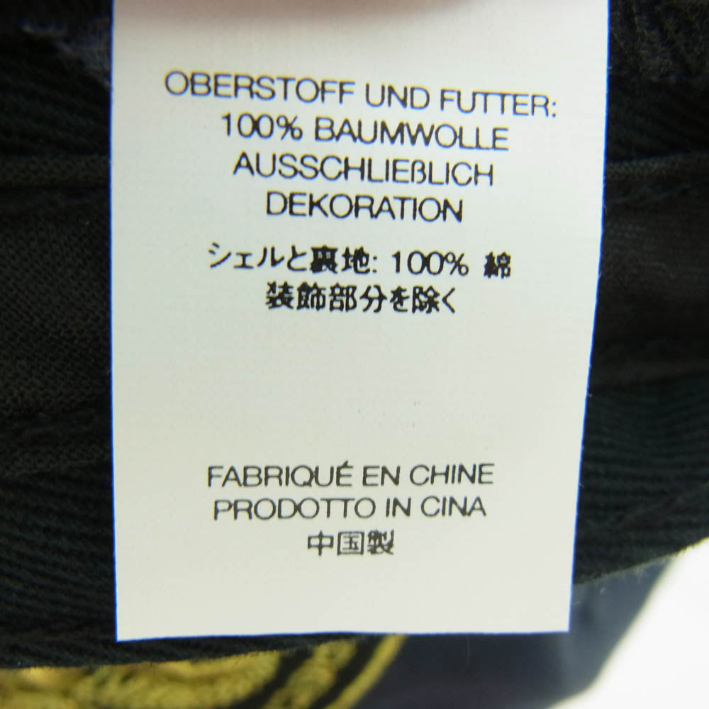 Supreme シュプリーム 23SS Racing 6Panel Cap レーシング 6パネル キャップ ネイビー系【極上美品】【中古】