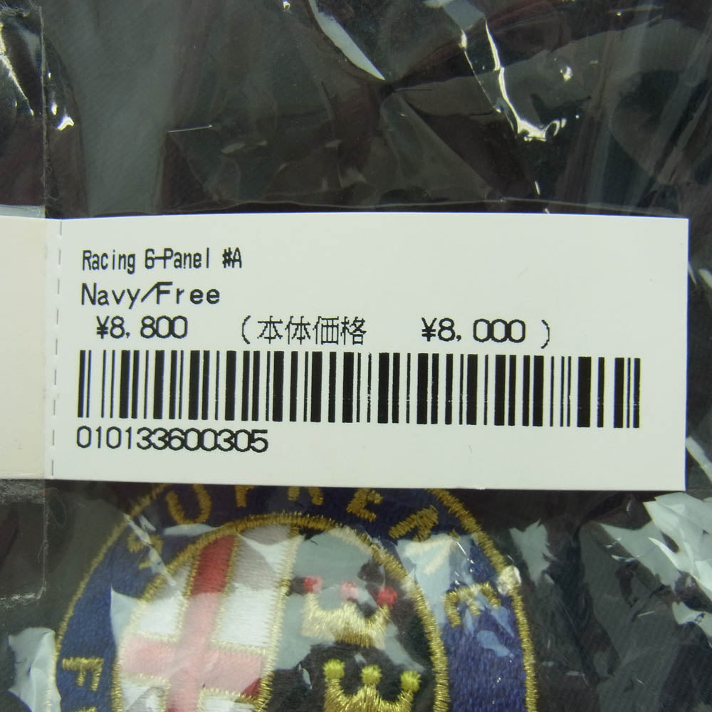 Supreme シュプリーム 23SS Racing 6Panel Cap レーシング 6パネル キャップ ネイビー系【極上美品】【中古】