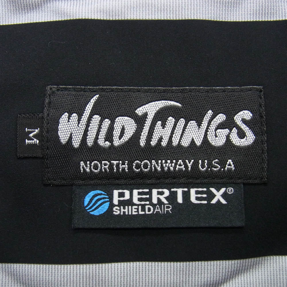 WILDTHINGS ワイルドシングス WT22102SK PERTEX SMOKING JACKET パーテックス スモーキング ジャケット ブラック系 M【極上美品】【中古】