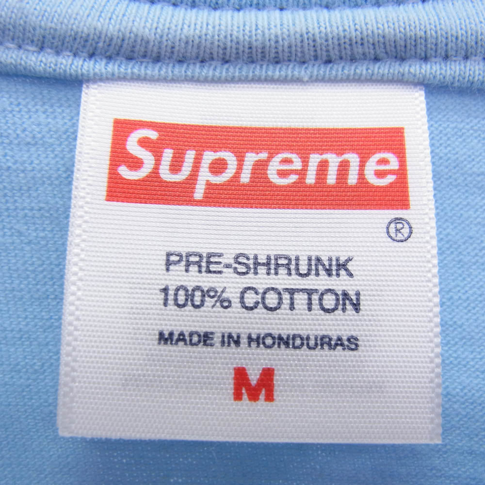 Supreme シュプリーム 25SS Bear Tee ベア 半袖 Tシャツ ライトブルー系 M【中古】