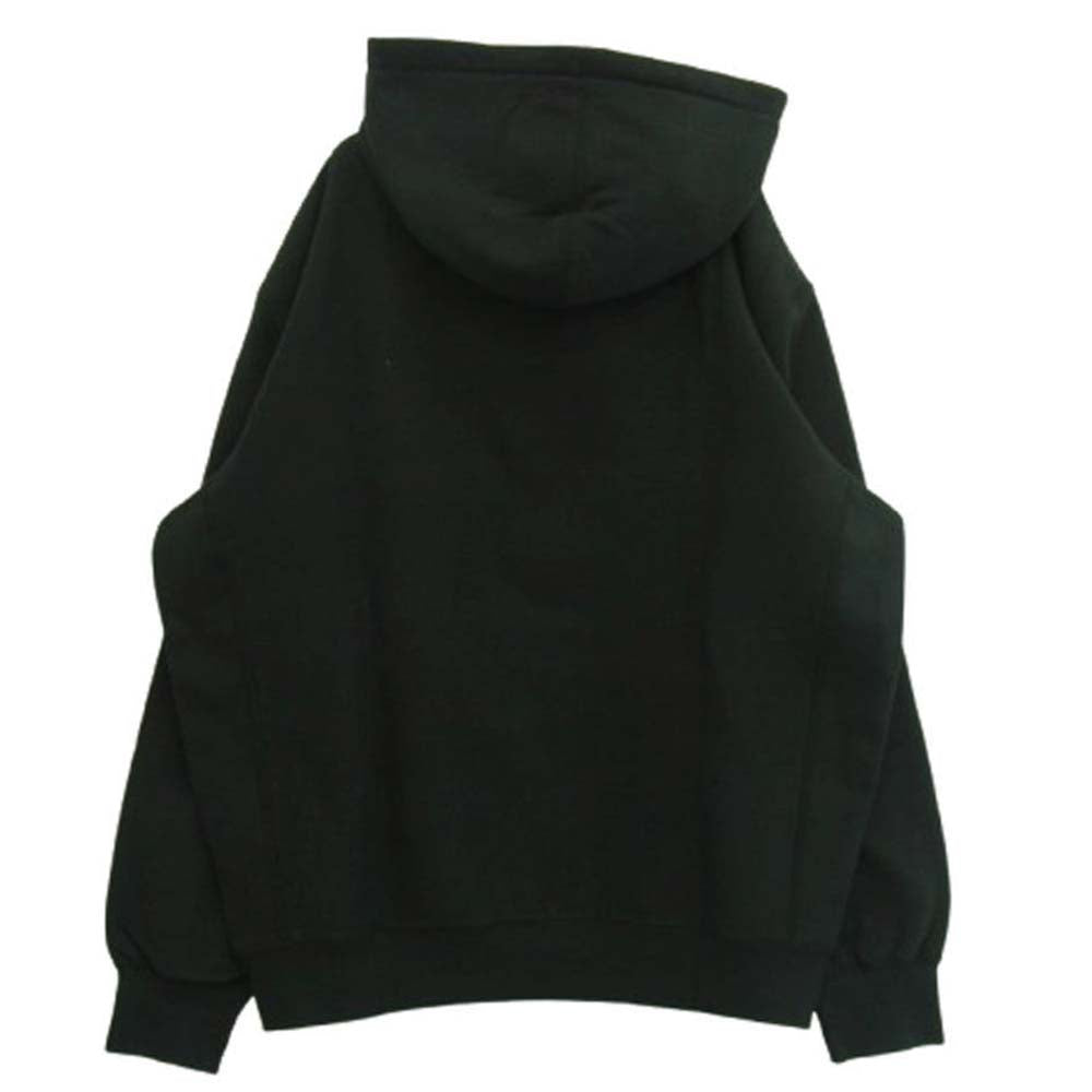 Supreme シュプリーム 21SS kaws chalk logo hooded sweatshirt カウズ チョーク ボックス ロゴ プルオーバー パーカー ブラック系 M【中古】