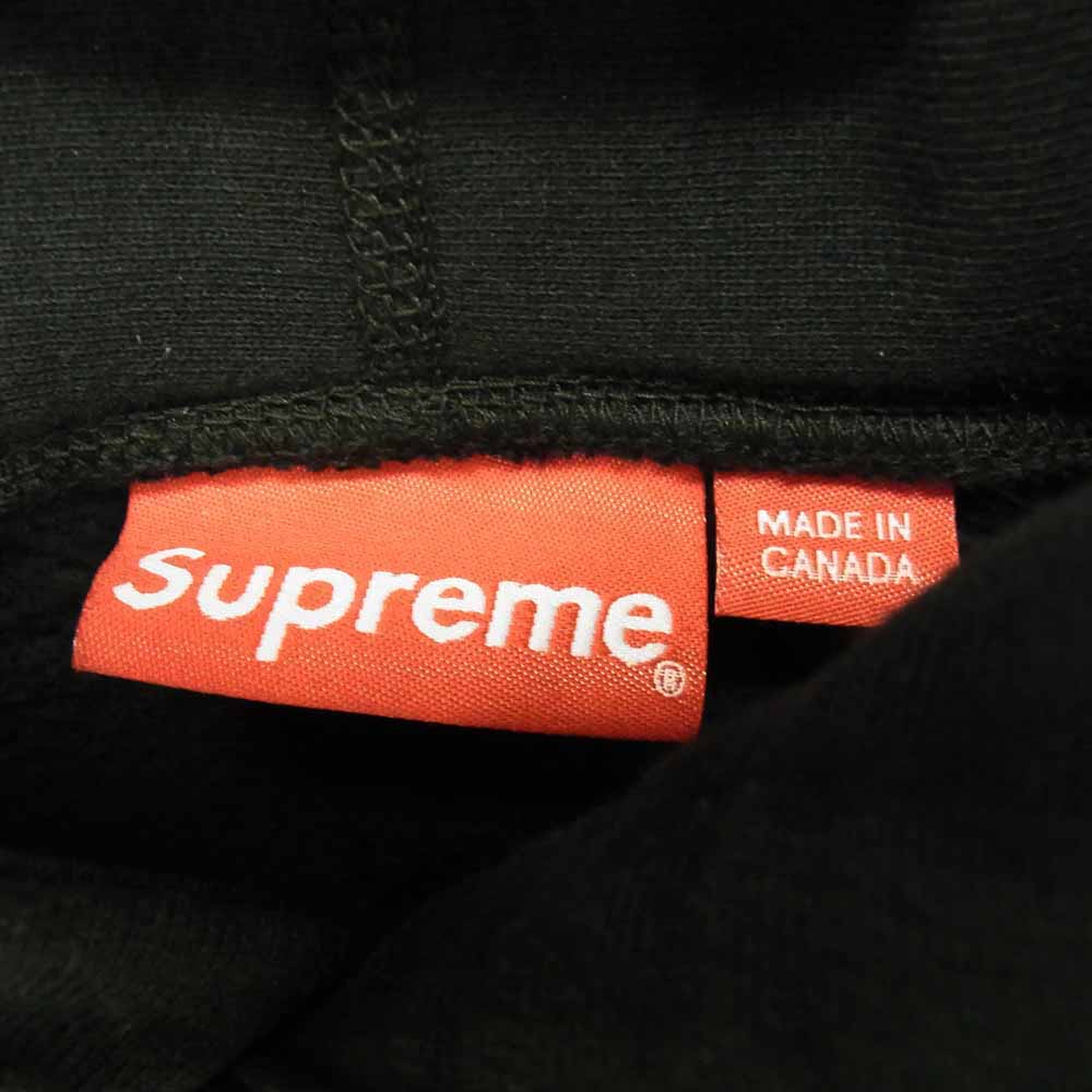Supreme シュプリーム 21SS kaws chalk logo hooded sweatshirt カウズ チョーク ボックス ロゴ プルオーバー パーカー ブラック系 M【中古】
