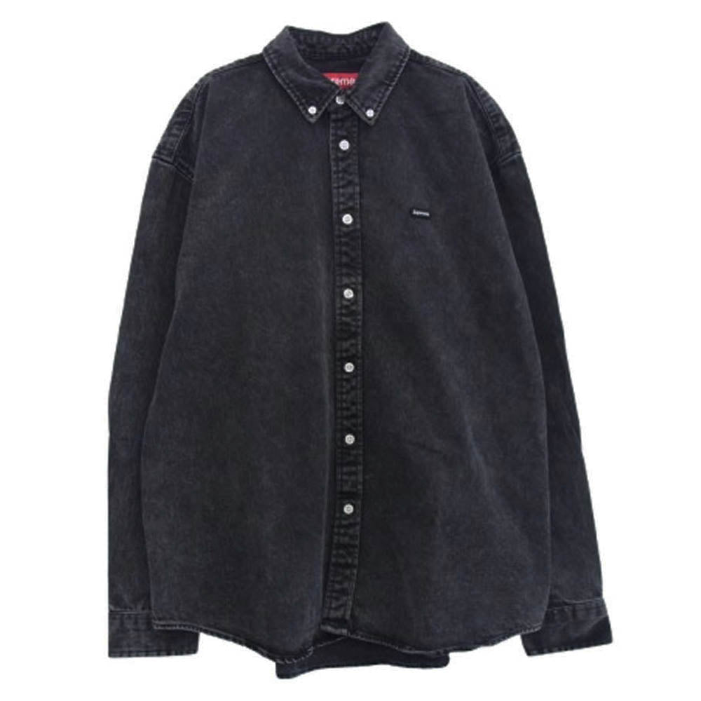 Supreme シュプリーム 25AW Small Box Denim Shirt スモール ボックスロゴ デニム シャツ ブラック系 M【中古】