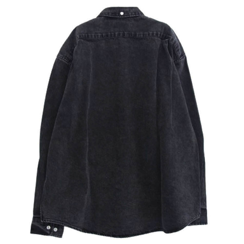 Supreme シュプリーム 25AW Small Box Denim Shirt スモール ボックスロゴ デニム シャツ ブラック系 M【中古】