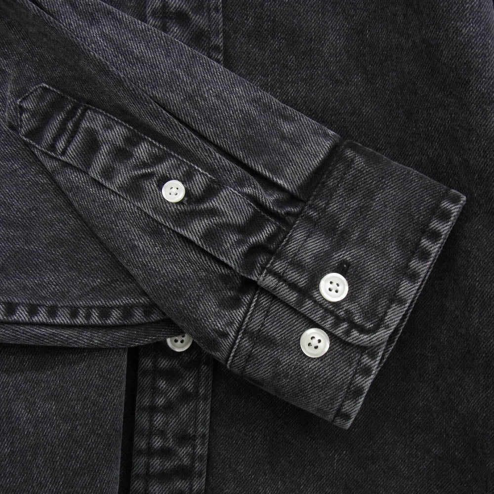 Supreme シュプリーム 25AW Small Box Denim Shirt スモール ボックスロゴ デニム シャツ ブラック系 M【中古】