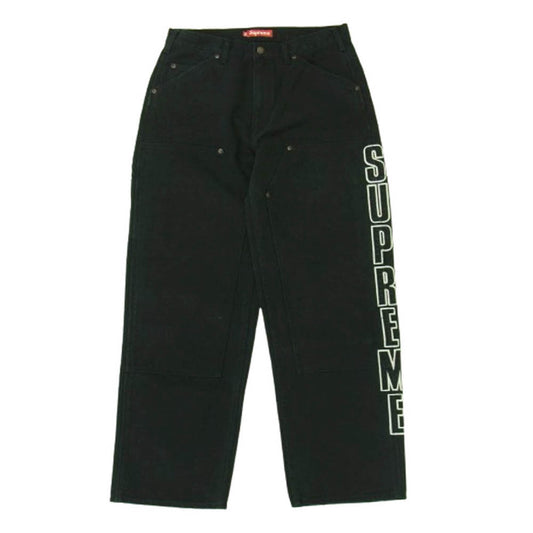 Supreme シュプリーム 25AW Reflective Double Knee Pant リフレクティブ ダブルニー パンツ ブラック系 32【中古】