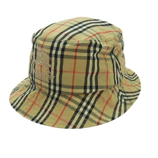 Supreme シュプリーム 22SS × Burberry Crusher Hat クラッシャー ハット ブラウン系【中古】