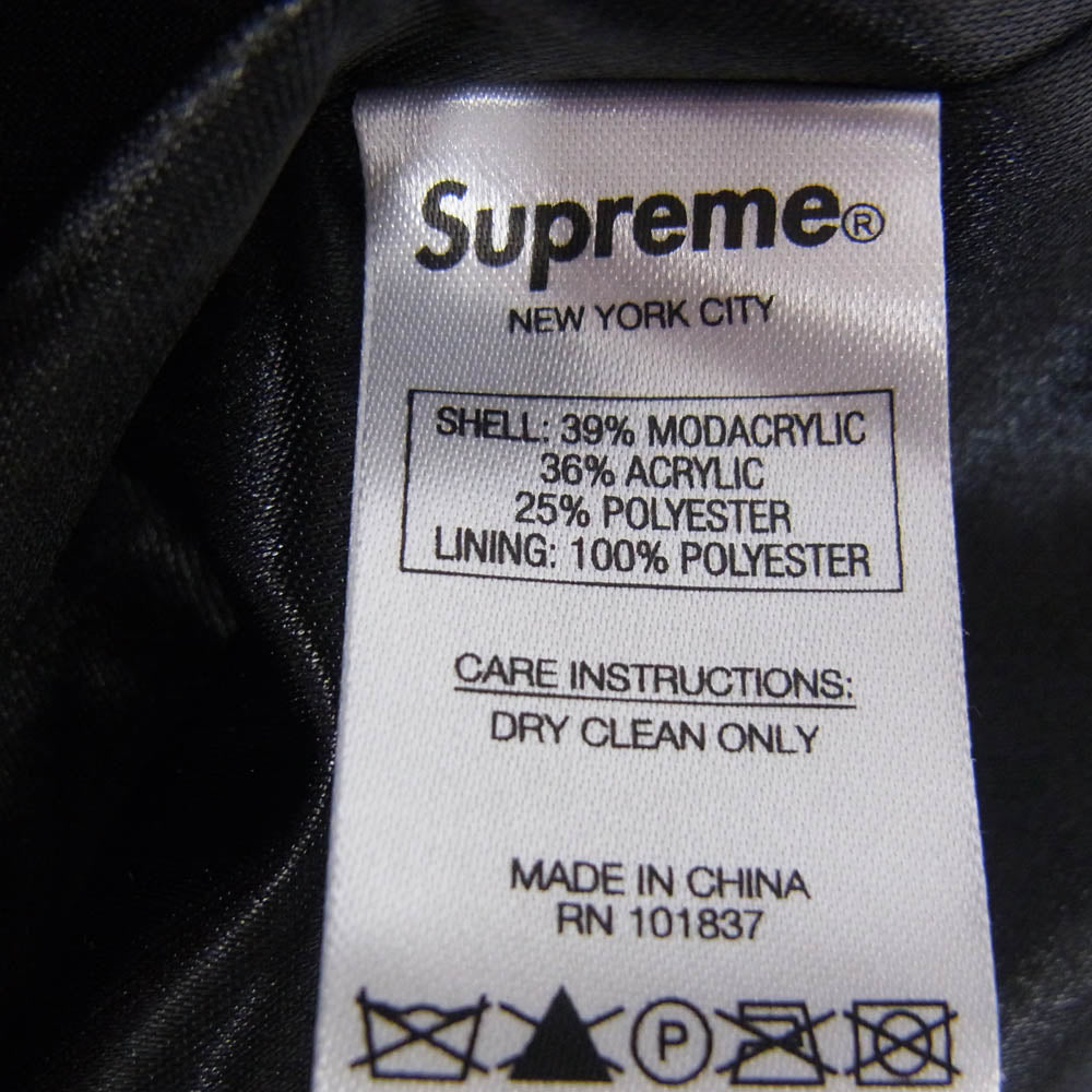 Supreme シュプリーム 16AW Leopard Faux Fur Coat レオパード ファー コート ジャケット ブラウン系 ブラック系 M【中古】