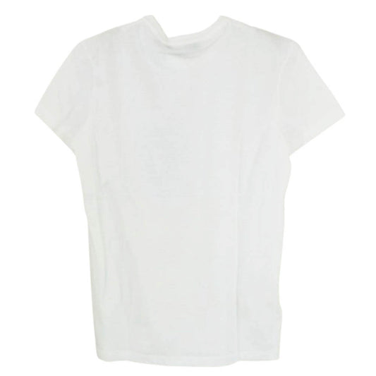 PRADA プラダ 24SS DNA604 コットン レギュラー クルーネック プレーン 半袖Ｔシャツ ホワイト系 S【新古品】【未使用】【中古】