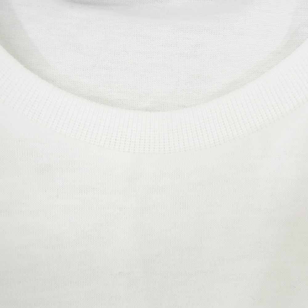 PRADA プラダ 24SS DNA604 コットン レギュラー クルーネック プレーン 半袖Ｔシャツ ホワイト系 S【新古品】【未使用】【中古】