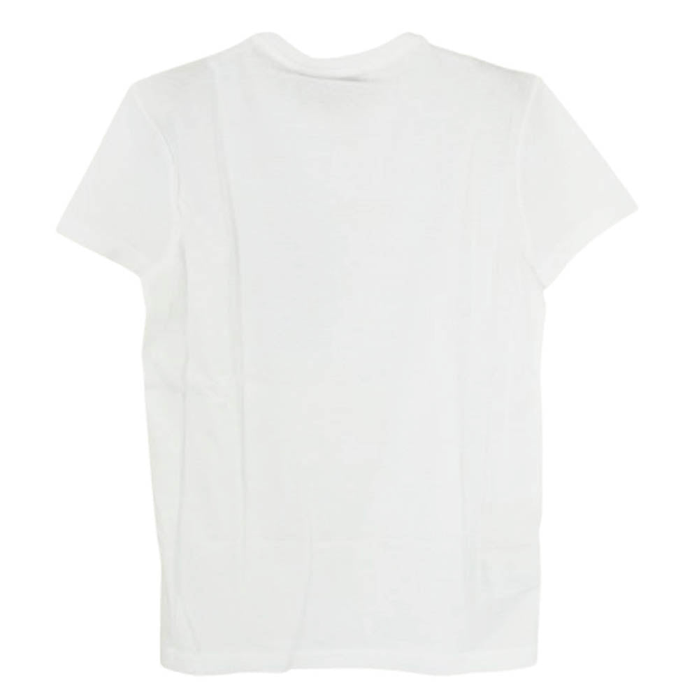 PRADA プラダ 24SS DNA604 コットン レギュラー クルーネック プレーン 半袖Ｔシャツ ホワイト系 S【新古品】【未使用】【中古】