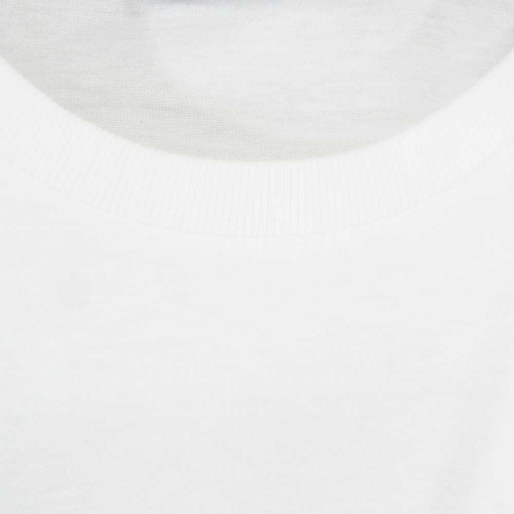 PRADA プラダ 24SS DNA604 コットン レギュラー クルーネック プレーン 半袖Ｔシャツ ホワイト系 S【新古品】【未使用】【中古】