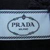 PRADA プラダ DNA00S 23年製 バージンウール Vネック カーディガン ブラック系 36【新古品】【未使用】【中古】