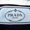 PRADA プラダ DNA00T S000 145T 襟付き ウール ニット 長袖 ポロシャツ ダークネイビー系 36【極上美品】【中古】