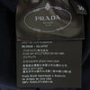 PRADA プラダ DNA00T S000 145T 襟付き ウール ニット 長袖 ポロシャツ ダークネイビー系 36【極上美品】【中古】