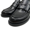 PRADA プラダ DNC725 レザー ローファー シューズ ブラック系 36【美品】【中古】