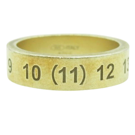 MAISON MARGIELA メゾンマルジェラ SM1UQ0050 NUMBER RING ナンバー リング ゴールド系 21号【中古】