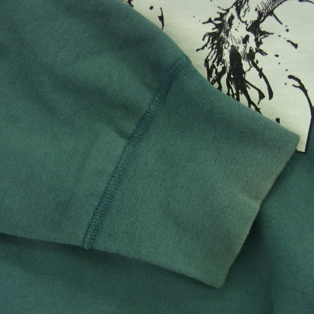 Supreme シュプリーム 17AW AKIRA Arm Hooded Sweatshirt アキラ アーム フーディッド スウェットシャツ パーカー ブルー系 L【中古】