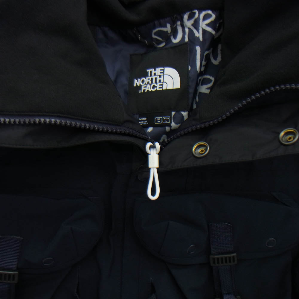 THE NORTH FACE ノースフェイス NF0A5JTR M D2 UTILITY ENERGY JACKET エナジー ジャケット マウンテンパーカー ネイビー系 US_M【中古】