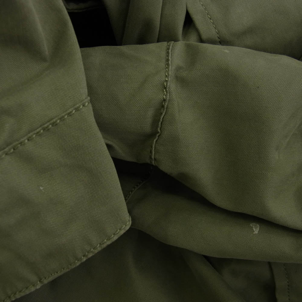 Supreme シュプリーム 17AW AKIRA Fishtail parka アキラ フィッシュテイル パーカ バックプリント ロゴ刺繍 モッズコート ジャケット グリーン系 L【中古】