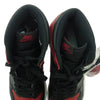 NIKE ナイキ 555088-001 【フェイクバスターズ鑑定済】Air Jordan 1 Retro High OG Bred Banned エアジョーダン 1 レトロ ハイ OG ブレッド ハイカット　スニーカー ブラック系 レッド系 28.5cm【極上美品】【中古】