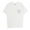 CHROME HEARTS クロムハーツ（原本無） OLD オールド 大阪限定 ホースシュー バッククロス OSAKA FUCK YOU ロゴ プリント ポケット 半袖 Tシャツ ホワイト系 M【中古】