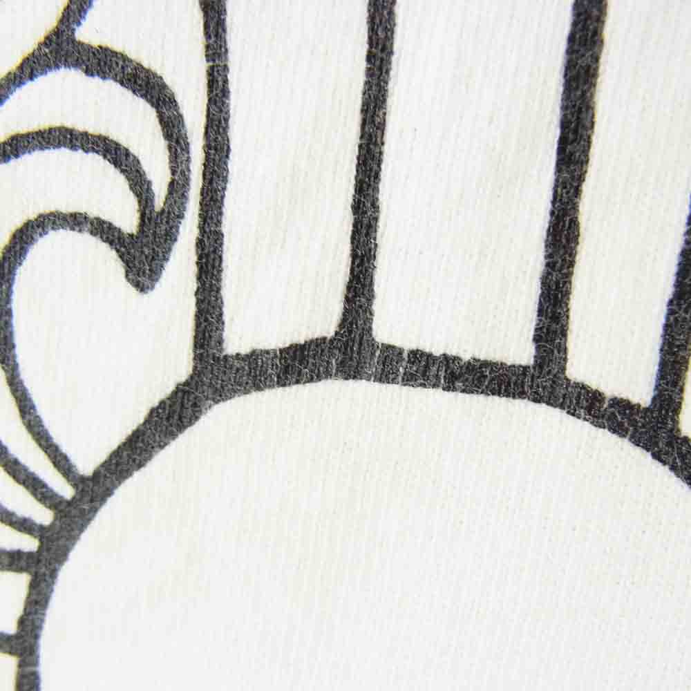 CHROME HEARTS クロムハーツ（原本無） OLD オールド 大阪限定 ホースシュー バッククロス OSAKA FUCK YOU ロゴ プリント ポケット 半袖 Tシャツ ホワイト系 M【中古】