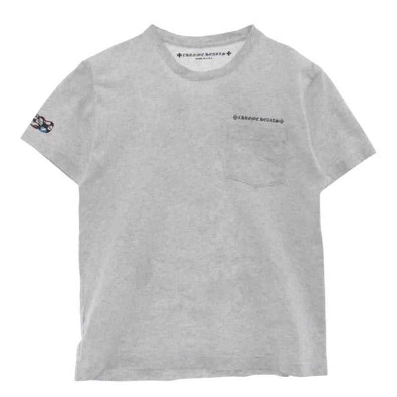 CHROME HEARTS クロムハーツ（原本無） × MATTY BOY PPO BRAIN S/S TEE マッティボーイ ブレイン 半袖 Tシャツ M グレー系 M【中古】