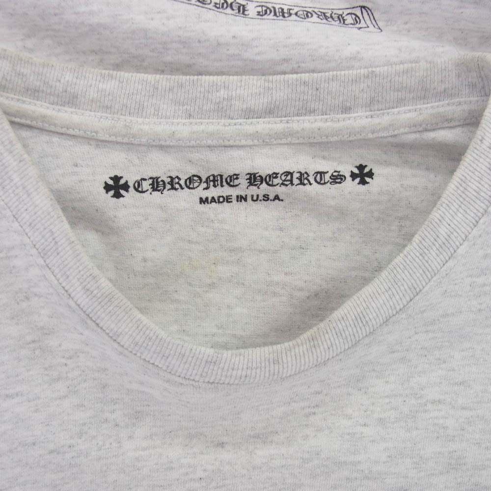 CHROME HEARTS クロムハーツ（原本無） × MATTY BOY PPO BRAIN S/S TEE マッティボーイ ブレイン 半袖 Tシャツ M グレー系 M【中古】