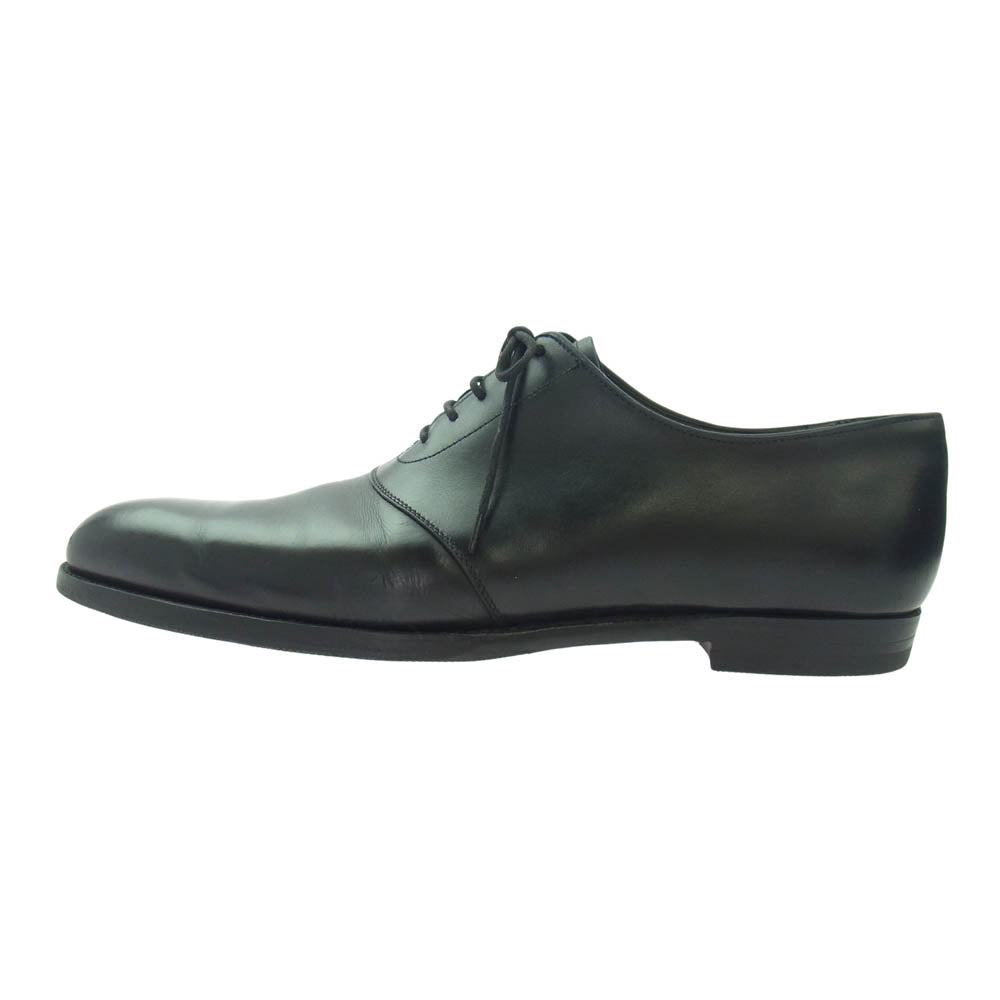 CROCKETT&JONES クロケットアンドジョーンズ 5264-123 ストレートチップ カーフ レザー シューズ 純正シューキーパー付 ブラック系 8 1/2D【中古】