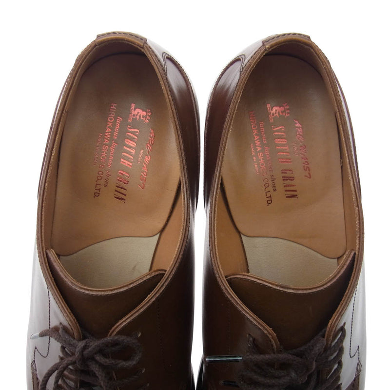 スコッチグレイン　ブラウン ドレスシューズ　福袋 スコッチグレイン ブラウン ドレスシューズ 福袋 809BL（EEE