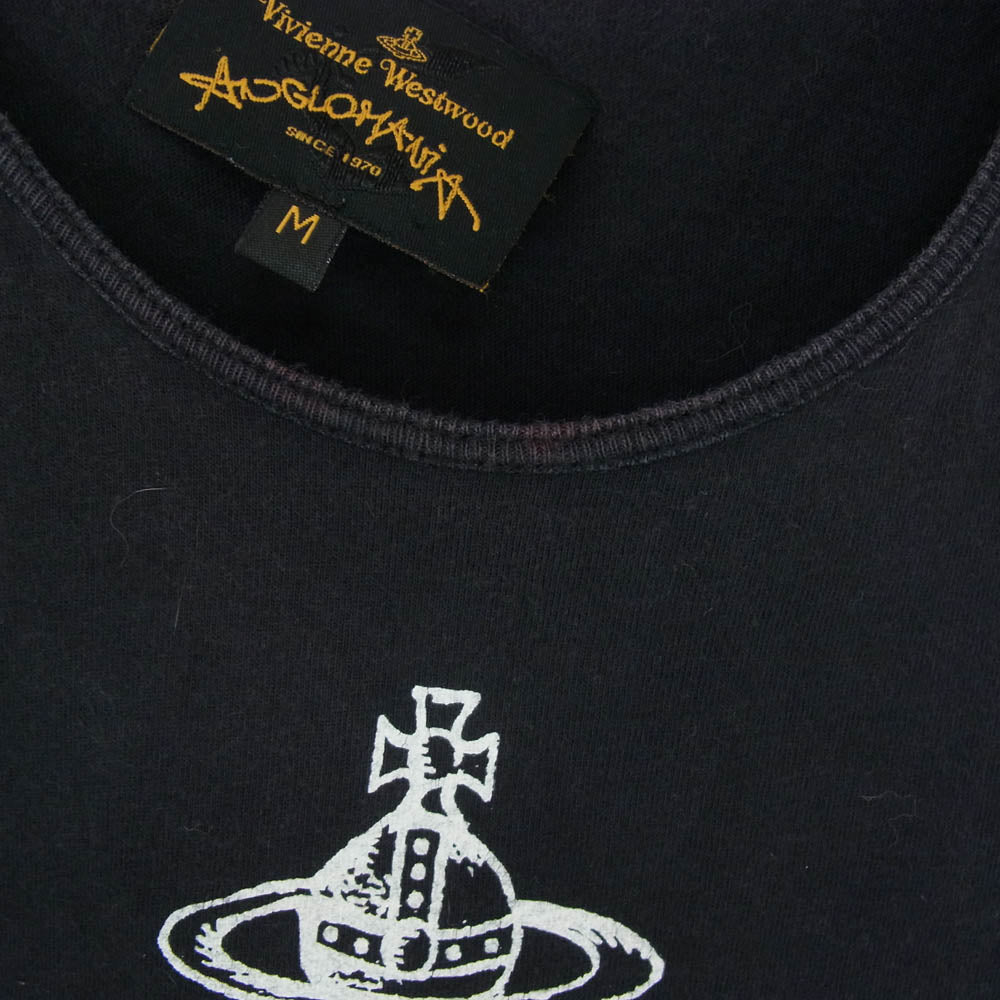 Vivienne Westwood ヴィヴィアンウエストウッド アングロマニア 半袖 Tシャツ ブラック系 M【中古】