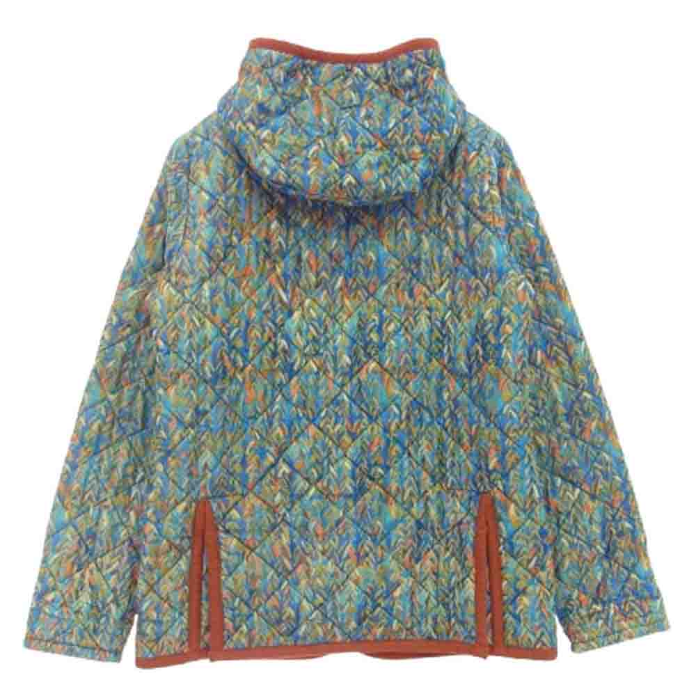 TSUMORI CHISATO ツモリチサト TC33FD137 × LAVENHAM ラベンハム キルティング コート ジャケット マルチカラー系 40【中古】
