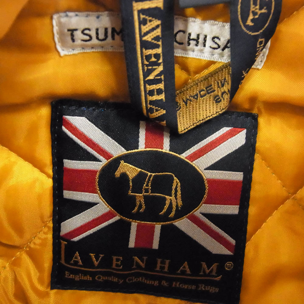TSUMORI CHISATO ツモリチサト TC33FD137 × LAVENHAM ラベンハム キルティング コート ジャケット マルチカラー系 40【中古】