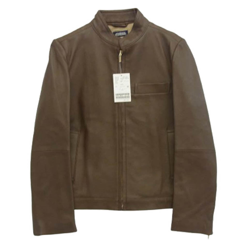 JOURNAL STANDARD ジャーナルスタンダード 2-2040-0601-3 レザー シングル ライダースジャケット ブラウン系【美品】【中古】