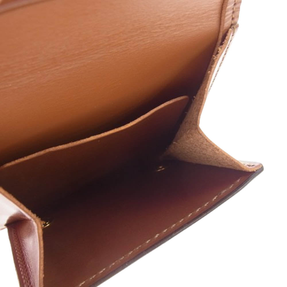 WILDSWANS ワイルドスワンズ PALM パーム コンパクト ウォレット 財布 ブラウン系【中古】