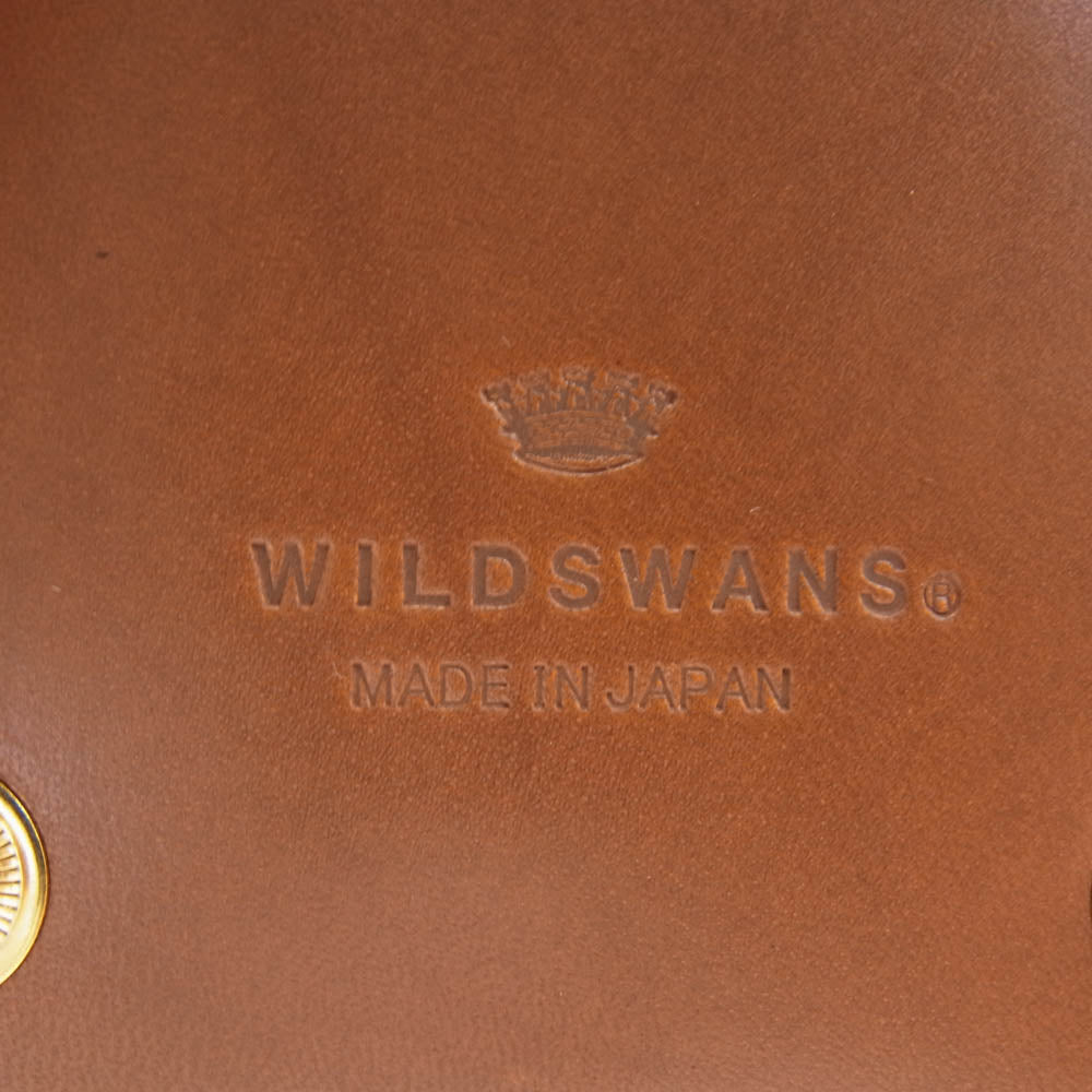 WILDSWANS ワイルドスワンズ PALM パーム コンパクト ウォレット 財布 ブラウン系【中古】