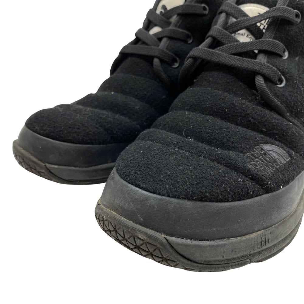 THE NORTH FACE ノースフェイス NF51986 NSE Traction Lite V WP Chukka ウォータープルーフ チャッカ ヌプシ トラクションライト ブース スニーカー ブラック系 25cm【中古】