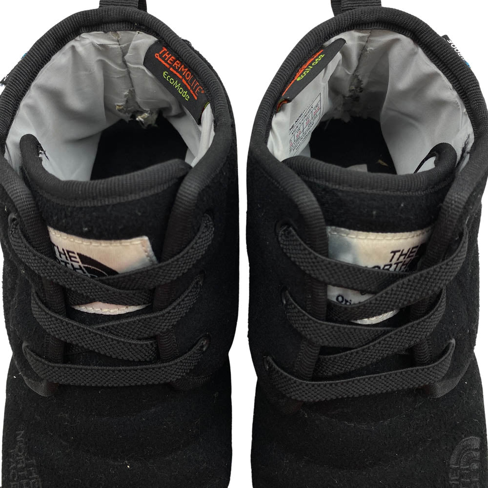 THE NORTH FACE ノースフェイス NF51986 NSE Traction Lite V WP Chukka ウォータープルーフ チャッカ ヌプシ トラクションライト ブース スニーカー ブラック系 25cm【中古】