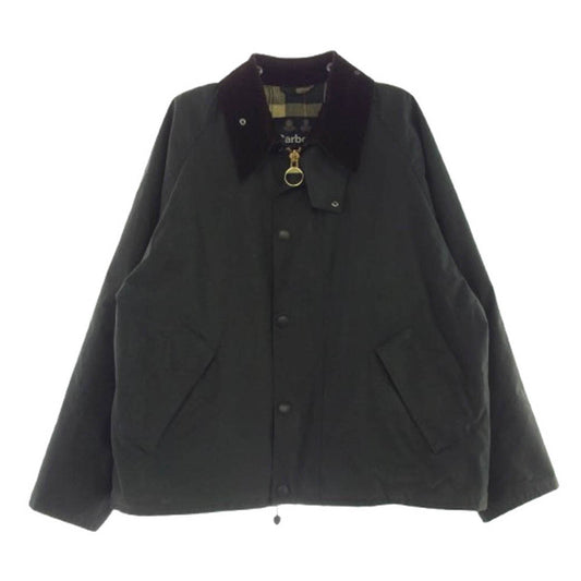 Barbour バブアー 232MWX1678 TRANSPORT WAX 2ワラント トランスポート ワックス オイルドジャケット カーキ系 ダークブラウン系 36【中古】