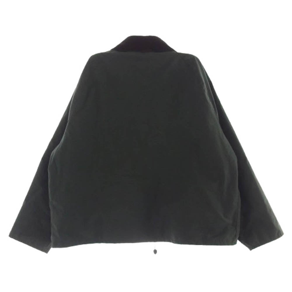 Barbour バブアー 232MWX1678 TRANSPORT WAX 2ワラント トランスポート ワックス オイルドジャケット カーキ系 ダークブラウン系 36【中古】