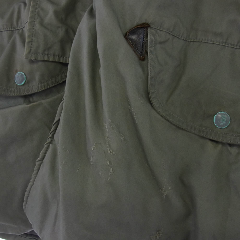 ユーエスエアフォース DSA100-77-C1136 vintage Flight jacket 米軍 ヴィンテージ 70S N-3B フライトジャケット カーキ系 M【中古】