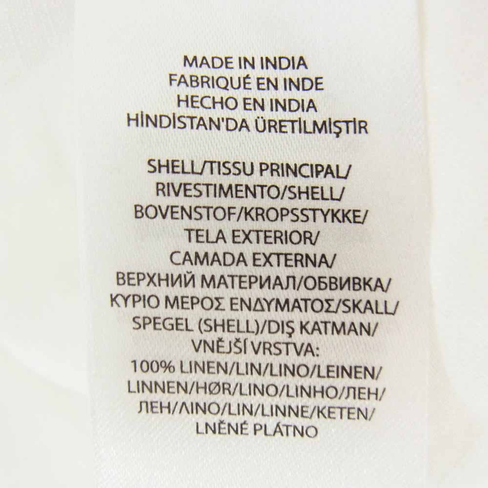 RALPH LAUREN ラルフローレン CLASSIC FIT BD クラシックフィット リネン ボタンダウン シャツ ホワイト系 L【中古】