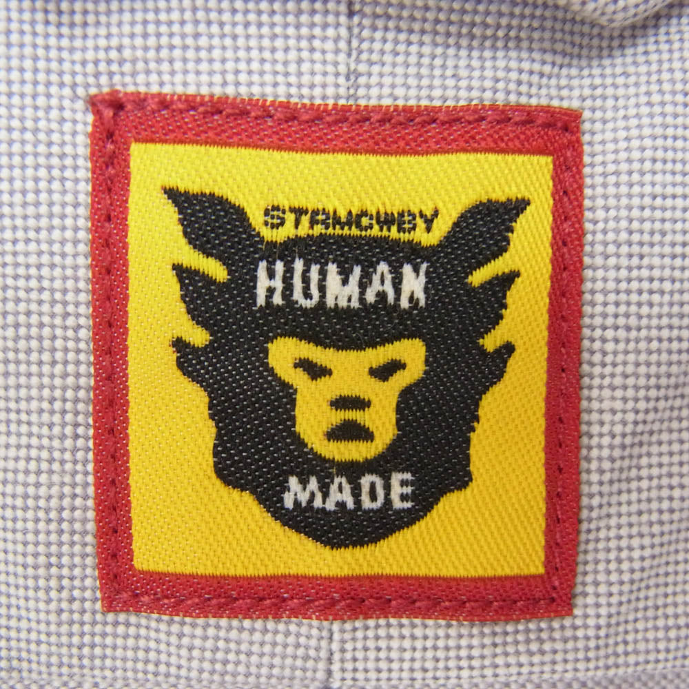HUMAN MADE ヒューマンメイド HM28SH006 Oxford BD Shirt オックスフォード ボタンダウン シャツ ライトブルー系 XL【中古】