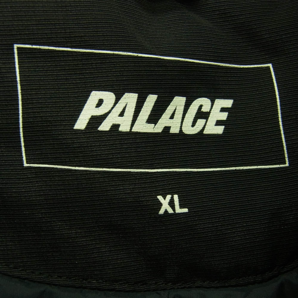 PALACE パレス M-TECH HOODED JACKET 中綿 ジャケット ブラック系 XL【中古】